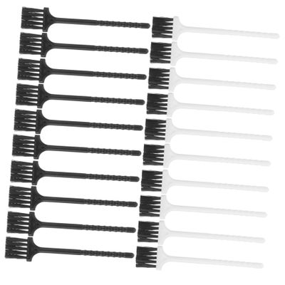 minkissy 20pcs Razor Cleaning Brush Long Handle Electric Shaver Grooming Tool Portable and Multifunctional Brush for Men Efficient Stubble Removal and Easy Access to Reach Areas