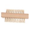 GALPADA Double Sided Wooden Nail Brush Natural Bristle Finger Nail Scrubber for Spa Massage Hand and Foot Washing Compact Design Manicure Tool view 1