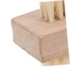 GALPADA Double Sided Wooden Nail Brush Natural Bristle Finger Nail Scrubber for Spa Massage Hand and Foot Washing Compact Design Manicure Tool view 4