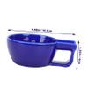 Beaupretty Ceramic Shaving Foaming Bowl for Men Wide Mouth Shaving Soap Container Portable Lathering Mug for Barber Use view 2