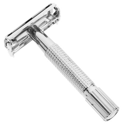 VICASKY 1Set Manual Shaving Razor Double Edge Safety Razor with Replaceable Blades Long Handle for Comfortable Grip for Vintage Wet Shaving for Gentlemen Grooming Needs