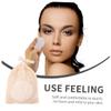 Beaupretty 2sets Makeup Remover Pad Set Facial Puff Makeup Remover Accessories Resuable Face Pads Fiber Pads 6pcs*2 view 3