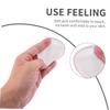 Beaupretty 2sets Makeup Remover Pad Set Facial Puff Makeup Remover Accessories Resuable Face Pads Fiber Pads 6pcs*2 view 4