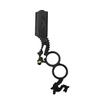 CALLARON Men Multi-purpose Razor Holder Hair Cutting Tools Razor Hanger for Shower Sturdy Material Portable view 1