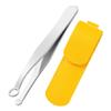 VALICLUD Stainless Steel Nose Hair Trimmer Portable Nose Hair Clip Scissors for Personal Care Round Tip Design for Men and Women Travel-Friendly Grooming Tool view 1