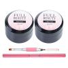 Nail Crack Repair Set - Instant Gel Fix Manicure Tool | Split Fingernail treatmentt duall Ended Brush, Toenail surfacce Smoother and Strengthening Solution for Quick At Home Nailcare view 1