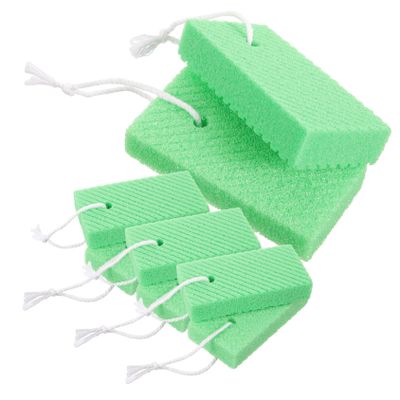 FRCOLOR 8pcs Foot Exfoliators Pumice Stone for Callus Removal and Dead Skin Scrubbing Random Colors for Men and Women Foot