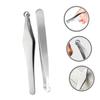 BESTYASH 10pcs Stainless Steel Nose Hair Clippers Safe and Portable Nasal Trimmer for Men and Women Comfortable and Pain Nose Hair Removal Tool view 3