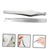BESTYASH 10pcs Stainless Steel Nose Hair Clippers Safe and Portable Nasal Trimmer for Men and Women Comfortable and Pain Nose Hair Removal Tool view 4