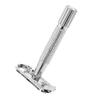VALICLUD Double Edge Safety Razor Long Handle Manual Beard Shaver for Men Butterfly Open Design Suitable for Sensitive Skin Smooth Shaving Experience view 1
