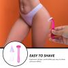 WRITWAA 1Set Private Parts Hair Trimmer for Women Safe Lightweight Razor Tool for Intimate Grooming for Smooth Accurate Shaving Random view 2