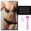 WRITWAA 1Set Private Parts Hair Trimmer for Women Safe Lightweight Razor Tool for Intimate Grooming for Smooth Accurate Shaving Random view 4