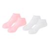 SAFIGLE Moisturizing SEBS Foot Care Socks for Women and Girls 2 Pairs Anti-Slip Design Softening and Hydrating for Dry Cracked Feet for Relaxing view 1