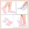 SAFIGLE Moisturizing SEBS Foot Care Socks for Women and Girls 2 Pairs Anti-Slip Design Softening and Hydrating for Dry Cracked Feet for Relaxing view 4