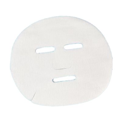 100 Pieces Gauze Facial Mask Precut Breathable with Mesh Soft for Women Girl Face Skin Care Home SPA Style C