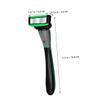 PartyKindom 1set Professional Men Safety Razor Shaving Blade Manual Razor for Close Comfortable Shave view 4
