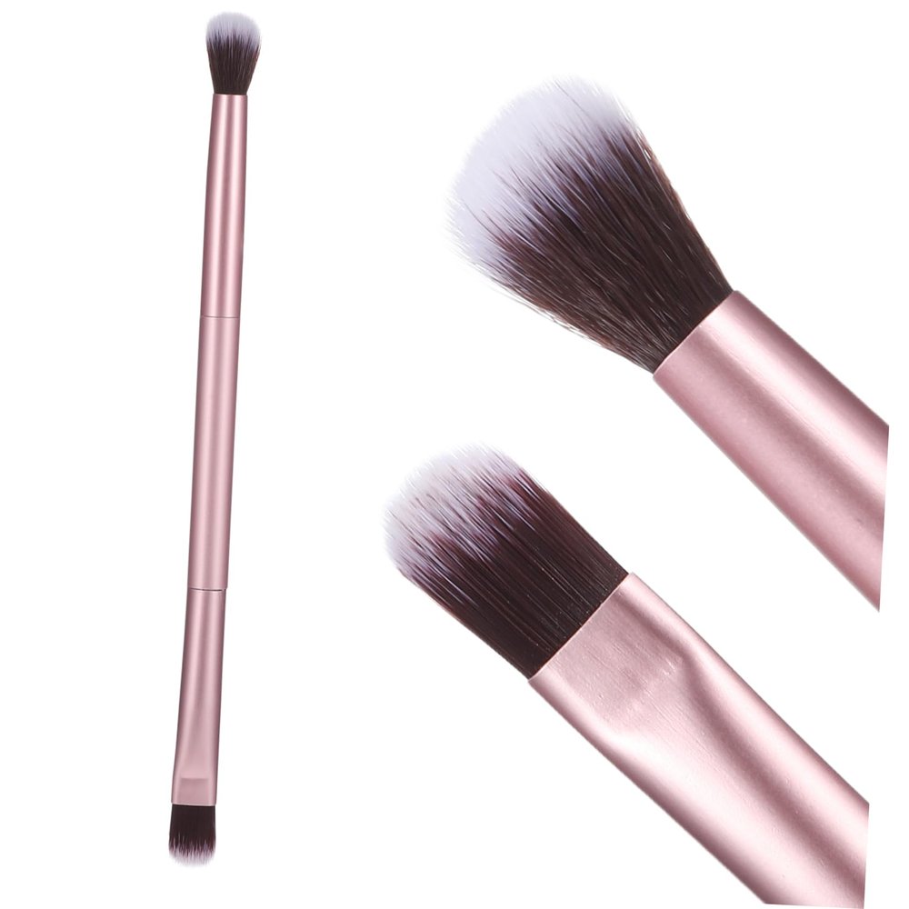 ARTSEWPLY Tube Handle Makeup Brush Double-ended Cosmetic Brush Natural Makeup Look for Face and Curly Hair