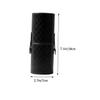 Beaupretty Makeup Brush Holder Organizer Capacity Pu Makeup Brush Case for Travel and Home Use Portable Design Diamond Stripe for Beauty Tools and Cosmetics view 2