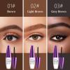 3PCS Easy Peel off Eyebrow Gel, Qiciy Eyebrow Gel Easy Peel Off, Peel Off Eyebrow Waterproof & Sweatproof for All Skin Types (All) view 3