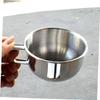 Beavorty Stainless Steel Shaving Bowl Handle 1-Piece Shave Mug for Men for Shaving Soap and Cream Easy to Clean Suitable for Daily Grooming view 3