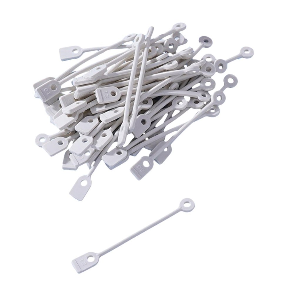 50 Pieces Hair Perm Rods Rubber Bands No Heat Perm Tools Curly Hair Rods for Salon Quality Styling 0.39inchx3.23inch