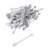 50 Pieces Hair Perm Rods Rubber Bands No Heat Perm Tools Curly Hair Rods for Salon Quality Styling 0.39inchx3.23inch view 1