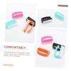BESTYASH 4pcs Fingernail Scrubber Brush Nail Cleaner for Manicure Pedicure Wear- Bristles for Home Salon Use Colors May Vary Random Color view 3