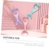 DEARMAMY 2pcs Silicone Mascara Drawing Aids Multi-purpose Eye Makeup Tool for Eyeliner and Eyeshadow Application Reusable and Easy to Clean for Professionals and Beginners view 2
