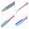 Beaupretty Professional Cuticle Pusher Tool Dead Skin Remover Nail Cleaner for Precision Nail Art Ergonomic Design for Easy Maneuvering for Home Salon Use view 3