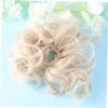 HAKIDZEL Fashionable Wavy Bun Hairpiece High Temperature Fiber Elastic Hair Bun Extension for Women for Parties and Gatherings Easy to Wear and Wash Durable Design view 2