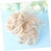 HAKIDZEL Fashionable Wavy Bun Hairpiece High Temperature Fiber Elastic Hair Bun Extension for Women for Parties and Gatherings Easy to Wear and Wash Durable Design view 3