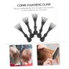 PartyKindom 8PCS Hair Brush Cleaner Comb Cleaning Tool Claw Remover for Easy Hair Removal and Maintenance for view 4