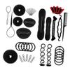 BIUDECO Hair Updo Tools Set Hair Bun Maker Braiding Tools Chignon Maker for Styling Design view 1