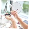 Ipetboom Double Ended Makeup Brush for Eyeshadow and Eyebrow Dark Matted Golden Professional Cosmetic Tool for Women Versatile Grooming Brush for Makeup Application view 4