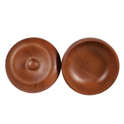 Beaupretty 1pc Wooden Shaving Bowl for Men Practical Shaving Cream Container with Lid for Home Barber Use present for Male Friends