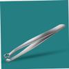 BESTYASH Stainless Steel Round Tip Nose Hair Trimmer Tool Manual Nose Hair Clip Ergonomic Handle Precision for Men and Women for Personal Grooming view 4