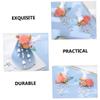 FRCOLOR 2Pcs Bunny Hair Barrettes with Balls and Dangle Tassels Cute Ancient Style Hair Clips for Women for Weddings Parties and Daily Wear view 4