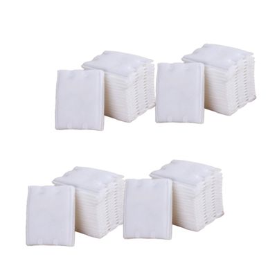 Ipetboom 222 Pcs Double-Sided Makeup Remover Cotton Pads Thick Cotton Pads for Women Dual-Effect Facial Puff Stretch Bag for Easy Travel and Makeup Removal