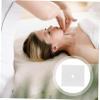 Beaupretty 100pcs Disposable Massage Face Covers with Breathing Hole Soft Non Woven Facial Pads for Massage Table Comfortable and Breathable Towel for Spa and Beauty Treatments White view 3