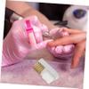 BESTYASH 3PCS Copper Wire Nail Bit Cleaner Brush Ergonomic Manicure Tool for Professional and Home Use Durable Material Convenient for Travel for Cleaning Nail Drill Heads view 3