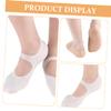 Baluue 2Pair Heel Repair Socks Moisturizing Non Slip Silicone Foot Gel Socks for Cracked Feet Treatment Breathable Sebs Skin Tone Options view 3