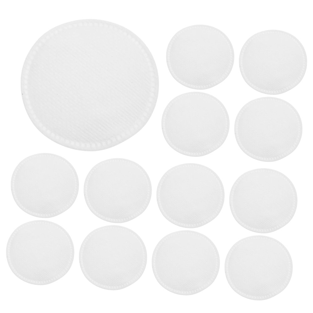 ADOCARN 60Pcs Round Makeup Remover Pads Soft Absorbent Facial Cleansing Cotton Pads for Makeup Removal Skin Care and Nail Art and Sanitary Care Tool for Home and Salon