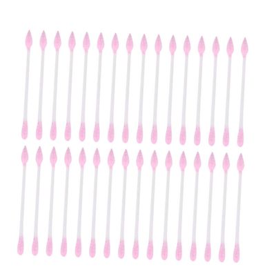 Beaupretty Double-Ended Cotton Swabs 400 Disposable Makeup Cotton Buds for Beauty and Ear Cleaning Dual-Tipped Applicators for Home and Travel Random Style