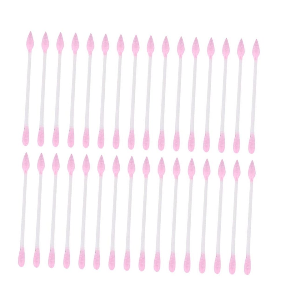Beaupretty Double-Ended Cotton Swabs 400 Disposable Makeup Cotton Buds for Beauty and Ear Cleaning Dual-Tipped Applicators for Home and Travel Random Style