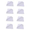 FRCOLOR 8pcs Facial Towels Soft Durable Washcloths for Home Use for Bathing Makeup Removal and Daily Care Pure view 1
