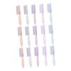 BESTYASH 15pcs Long Handle Nail Brush for Nail and Toenail Cleaning Bright Colors for Mood Enhancement for Office Bathroom and Travel Use view 1