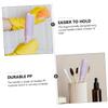 BESTYASH 15pcs Long Handle Nail Brush for Nail and Toenail Cleaning Bright Colors for Mood Enhancement for Office Bathroom and Travel Use view 4