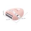 NOLITOY 1 Set Electric Shaver - Portable Heart Shaped Shaver for Women Hair Removal Device for Sensitive Areas Underarm and Legs Travel view 2