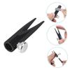 Healvian 2Pcs Makeup Pencil Sharpener Manual Dual Use Eyebrow Lip Liner Tool Durable Design for Quick Easy Sharpening for Beauty Enthusiasts view 3