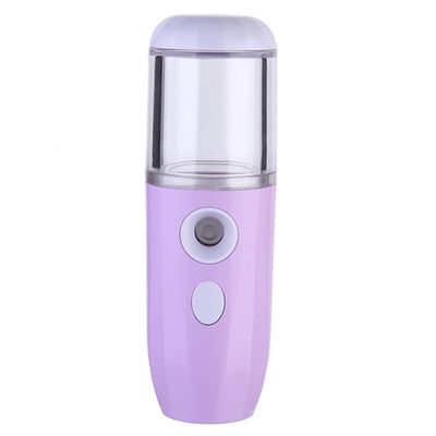 Healvian Mini Nano Facial Mist Sprayer Portable USB Rechargeable Humidifier for Hydrating Skin Compact Beauty Spray Water Meter for Travel Suitable for Skin Types